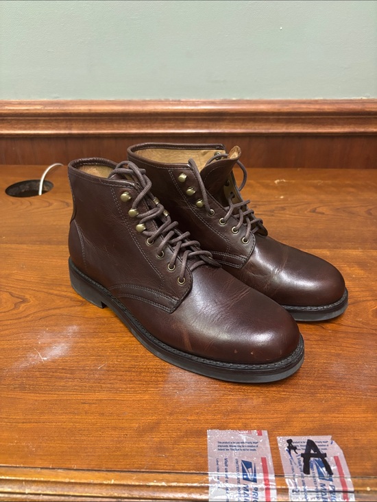 J Crew Field boots in English leather CB047 main image 4